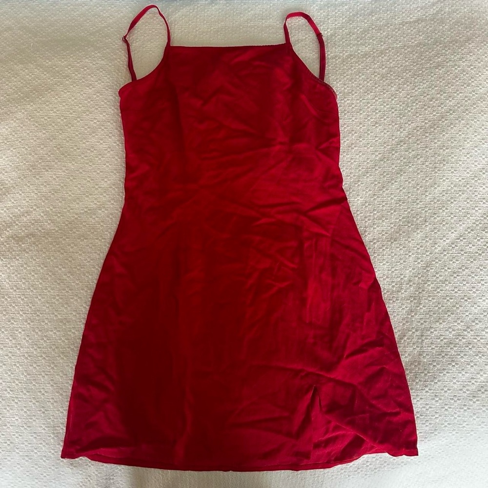 Red urban outfitters mini dress